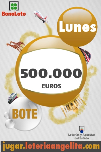 Lunes 27, Bote de 500.000 euros en BonoLoto