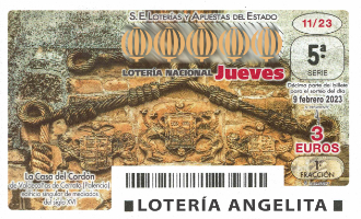 Lotería Angelita. Sorteo del Jueves. Jueves, 09 de Febrero del 2023
